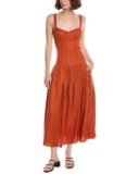 Nicholas Makenna Linen-Blend Dress Women’s