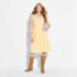 CITY STUDIO Womens Sleeveless V Neck Above The Knee Party A-Line Dress