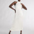 Adrianna Papell Blush Floral Jacquard Fit and Flare Dress Size 8 V-Neck