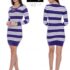 Buffalo David Bitton Ladies’ Cotton Everyday Striped Short Sleeve Dress