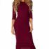 B DARLIN Womens Zippered Sleeveless Strapless Full-Length Formal Mermaid Dress