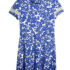 H&M Brown/Orange Knit Tie Front Strappy Summer Dress S