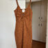 Tracy Negoshian Dress Emily 3/4 Sleeve Scoop Neck Stretch Catalina