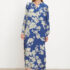 Sanita Koi Blue Owl & Moon Printed Mules