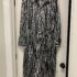 Just Me White Ruffle midi Dress Off shoulder Women S wrap stretch Knit Ponte