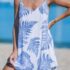 FRESH PRODUCE Large Cosmos PINK DRAPE STARFISH Jersey Tank SUN Dress $76 NWT L