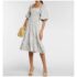 NEW Briggs Women’s Lightweight Ruffle V-Neck Linen Blend Dress Size XL