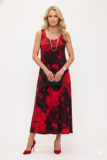 Jostar, Travel Knit Dress, long A-Line, Tank, Stretchy NO-IRON poly/span.   512