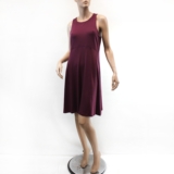Athleta Santorini Burgundy Thera High Neck Dress XS