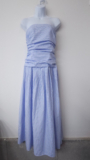 Petal & Pup Avalee Stripe Strapless Maxi Dress Size XS Blue White Striped NWOT