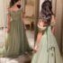 Travel Knit Dress, long A-Line S/S, Stretchy NO-IRON poly/span.  #479