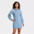 Hekka Grey Silver Embroidered Mesh Sheath Dress NWT Size L 3/4 Sleeve Midi