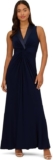 Adrianna Papell Women’s Jersey Tuxedo Gown, 8, black ,  $198