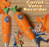 Zootopia 2 Carrot Recorder Pen | Judy & Nick Style for Kids | 60s Mini.