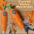 Zootopia 2 Carrot Recorder Pen | Judy & Nick Style for Kids | 60s Mini.