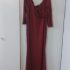 Banana Republic Women’s Size 6 Racer-Neck Fit-and-Flare Dress Dusty Blue Gray
