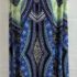 New Anthro Maxi Dress Size Small Olive Green Velvet Pleated High Slit Strapless