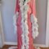 Go Softly Patio Dress Sz M Soft Knit Zip Front Tile Print Beaded Embroidered NWT