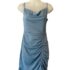 Dennis Basso Women’s Petite Dress PS Ponte Metallic Accent Sleeves Red A672989