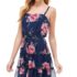 Ruffled Spaghetti-strapped Mini Dress High Elasticity