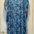 City Studios Juniors 11/12 Party Blue Sequin Cutout Back Fit & Flare Mini Dress