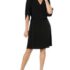ZARA NEW SS24 WOMAN STRAPPY PRINTED MIDI DRESS BOW AT BACK BLACK 1165/092