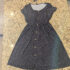 Gloria Vanderbilt Women’s Dress Sz XL Denim & Co. Slub Jersey Button Blue
