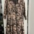 Eileen Fisher Fine Jersey Cap Sleeve Crew Neck Boxy Dress Light Coast Small