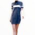 DKNY Midi Dress XXL Black Linen Blend V-Neck Lagenlook Minimalist Capsule Coasta
