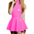 Walker And Wade Blue Colorful Dress Beaded Collar Small Beach Vacation