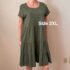 Ivanka Trump Floral Fit And Flare Dress Cold Shoulder White Blue Cotton Sz 12