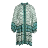 Sandro Women’s Dress Printed Linen Blend FR 34 / US 2 XS SFPRO01203