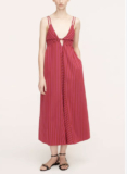 REBECCA TAYLOR Women’s Hibiscus Marseille Stripe Dress Size 4 New $395