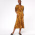 ZARA NEW WOMAN STRAPPY LONG ZW SATIN LACE DRESS SLIT DUSTY PINK 2678/047/676