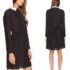 Mlle Gabrielle Women’s Small Flutter Lace Sleeve Lined Shift Midi Dress