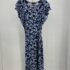 MSK Women’s Collared Zip-Neck Puff-Sleeve Dress MSRP 69