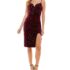 Aqua NWT Pink Floral Pleated Maxi Dress M V-neck Summer Event Occasion Slit $148