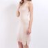Nina Leonard Women’s Sleeveless Crochet Knit Dress Olive/Gold Multi
