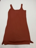Old Navy Active Powersoft Dress Rust L Built in Bra & Shorts Athletic Gym