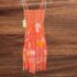 One Shoulder Midi Dress Striped Slim Fit Dress for Women