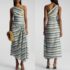 VELVET By Graham & Spencer Scarlett Gauzy Whisper Slip Dress Moon S $85 H5