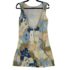 New style ladies’ small suspenders sexy sleeveless printed dress long skirt