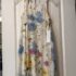 Rewind Dress Womens XXL Navy Floral Short Sleeve Smocked Empire Waist *NWT*