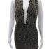Isaac Mizrahi Live! Women’s Plus Sz Dress 18 Printed Crepe Midi Blue A645001