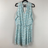 White House Black Market Smock Neck Soft Dress Size Large Sleeveless