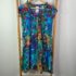 ZARA S, M, L, NEW SS25 LONG PLEATED KNIT COMBINATION DRESS GREEN 4192/055/500