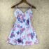 NEW Bright Turquoise Plus Sz 3X Soft Stretchy Lounge Dress Side Pockets BLAIR