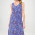 Savi Mom Floral Off Shoulder Dress Smocked Ruffle Long Sleeve Mini Dress Medium