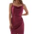 Sz 10 Ashro Blue Formal Rhinestone Pearl Church Teyonah Rose-Sleeve Sheath Dress
