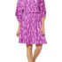 Flying Tomato Women’s Mini Dress Boho Size Large Grey , Embroidered .